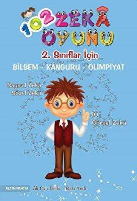 2. Sınıflar İçin 102 Zeka Oyunu Bilsem - Kanguru - Olimpiyat Kitabı kapağı
