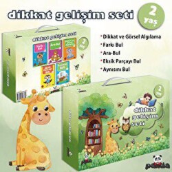 2 Yaş Dikkat Gelişim Seti - Beyaz Panda Yayınları