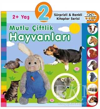 2+ Yaş Mutlu Çiftlik Hayvanları - 0-6 Yaş Yayınları