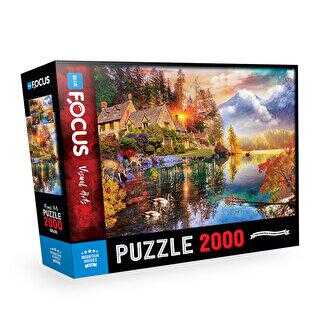 2000 Parça Puzzle - Mountain Houses Dağ Evleri
