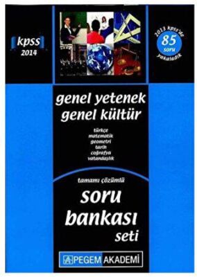 2014 KPSS Tamamı Çözümlü Modüler Soru Bankası Seti - 1