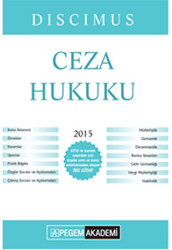 2015 KPSS - A Ceza Hukuku Konu Anlatımı - Pegem Akademi Yayıncılık