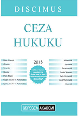 2015 KPSS - A Ceza Hukuku Konu Anlatımı - 1