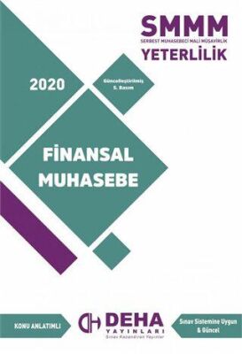 Deha Yayınları 2020 SMMM Yeterlilik Konu Anlatımlı Finansal Muhasebe - 1