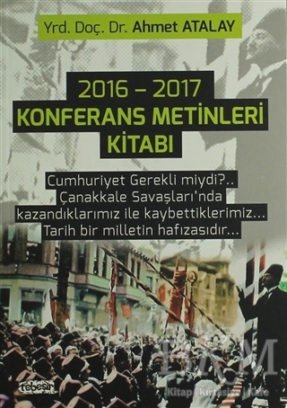 2016 - 2017 Konferans Metinleri Kitabı - Tebeşir Yayınları