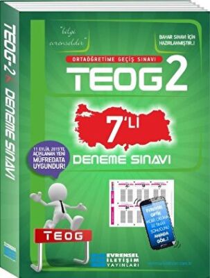 Evrensel İletişim Yayınları 2016 8. Sınıf TEOG 2 7`li Deneme Sınavı - 1