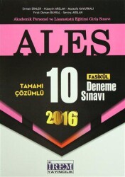 İrem Yayıncılık 2016 ALES Tamamı Çözümlü 10 Fasikül Deneme Sınavı - İrem Yayıncılık
