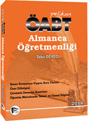 Pelikan Tıp Teknik Yayıncılık 2016 ÖABT Almanca Öğretmenliği - Pelikan Tıp Teknik Yayıncılık