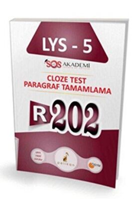 Pelikan Tıp Teknik Yayıncılık 2017 İngilizce LYS-5 R202 Cloze Test Paragraf Tamamlama - 1