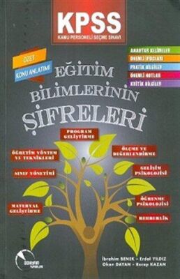 Doktrin Yayınları 2017 KPSS Eğitim Bilimlerinin Şifreleri Konu Anlatımlı - 1
