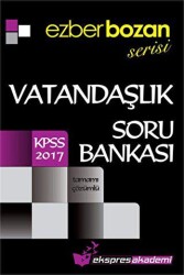 2017 KPSS Ezberbozan Serisi Vatandaşlık Tamamı Çözümlü Soru Bankası - 2