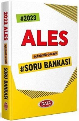 Data Yayınları ALES Soru Bankası Cevaplı - Çözümlü - 1