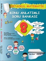 Emin Yayınları 2018 8. Sınıf Ortaokul Matematik Konu Anlatımlı Soru Bankası - Emin Yayınları