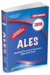 Lider Yayınları 2018 ALES Soru Bankası - Lider Yayınları