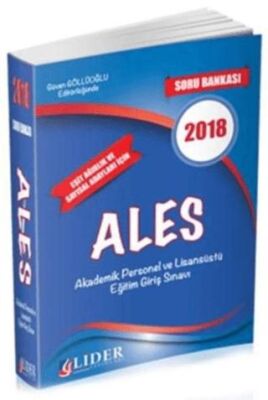 Lider Yayınları 2018 ALES Soru Bankası - 1