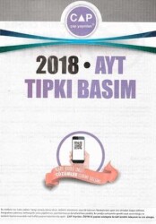 Çap Yayınları 2018 AYT Tıpkı Basım - Çap Yayınları
