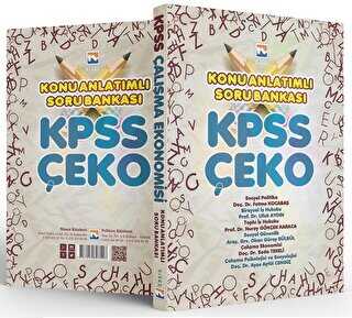 Nisan Kitabevi KPSS ÇEKO Çalışma Ekonomisi Konu Anlatımlı Soru Bankası - Nisan Kitabevi