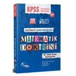 Doktrin Yayınları 2018 KPSS Matematik Doktrini Çözümlü Soru Bankası - Doktrin Yayınları