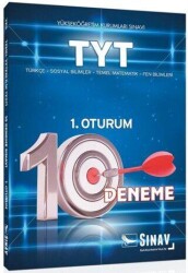 Sınav Yayınları 2018 TYT 10 Deneme 1.Oturum - Sınav Yayınları