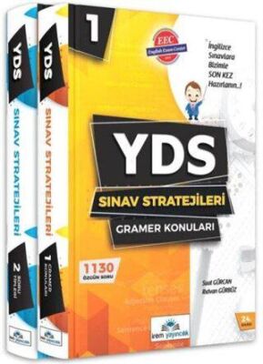 İrem Yayıncılık 2018 YDS Sınav Stratejileri Gramer Konu Anlatımlı 2 Kitap Takım - 1