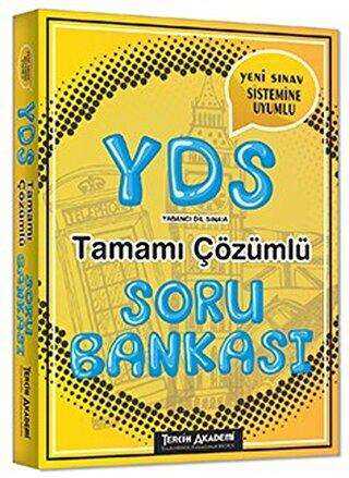 Tercih Akademi Yayınları 2018 YDS Tamamı Çözümlü Soru Bankası