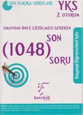 2018 YKS 2. Oturum Sınavdan Önce Çözülmesi Gereken Son 1048 Soru - 1