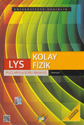 Fdd Yayınları 2018 YKS Kolay Fizik Soru Bankası Alan 2. Oturum - 1
