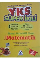 Örnek Akademi 2018 YKS Süper İkili Temel Matematik Kazanım Kavrama Testleri ve Çıkmış Sorular - 1