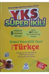 Örnek Akademi 2018 YKS Süper İkili Temel Türkçe - Örnek Akademi