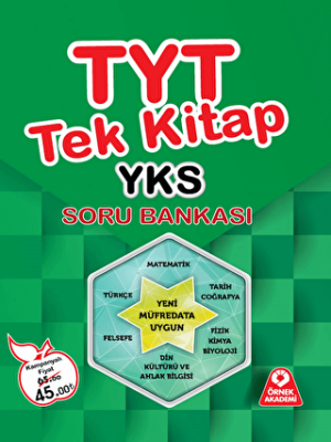 Örnek Akademi YKS Tek Kitap Soru Bankası - 1