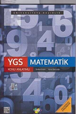 Fdd Yayınları 2018 YKS-TYT Matematik Konu Anlatımlı 1. Oturum