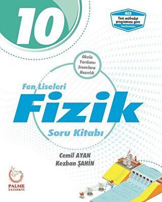 Palme 10. Sınıf Fen Liseleri Fizik Soru Kitabı kapağı