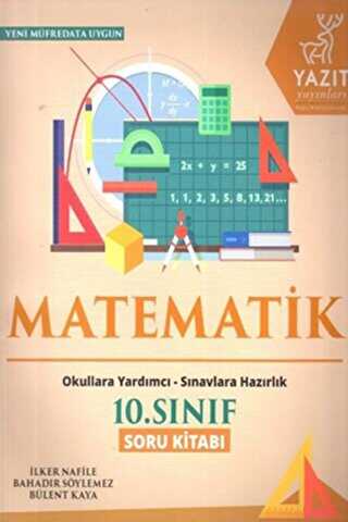 Yazıt Yayıncılık Yazıt 10. Sınıf Matematik Soru Kitabı