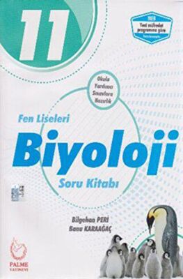 Palme 11. Sınıf Fen Liseleri Biyoloji Soru Kitabı - 1