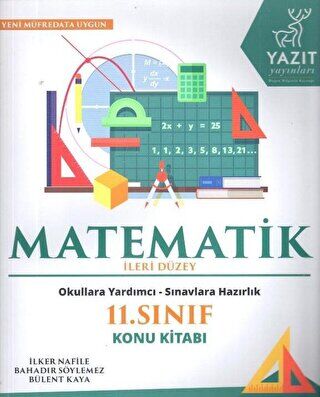 Yazıt 11. Sınıf Matematik Konu Kitabı - 1