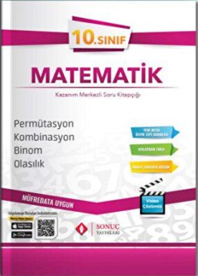 Sonuç Yayınları 10. Sınıf Matematik Permütasyon Kombinasyon Binom Olasılık - 2