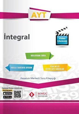 Sonuç Yayınları AYT İntegral Kazanım Merkezli Soru Kitapçığı - 1