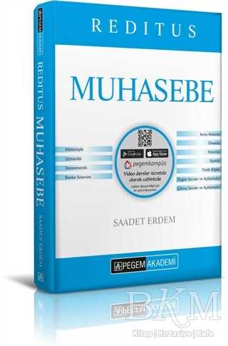 Pegem Akademi Yayıncılık 2019 KPSS A Grubu Reditus Muhasebe Konu Anlatımı - Pegem Akademi Yayıncılık