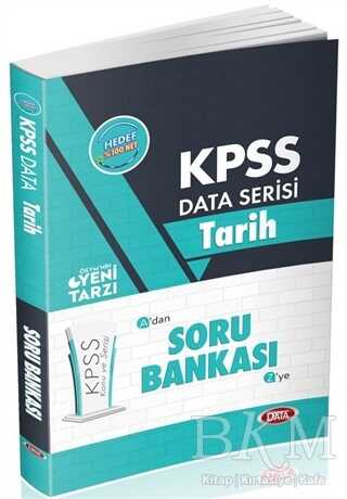 Data Yayınları 2019 KPSS Data Serisi Tarih Soru Bankası - Data Yayınları
