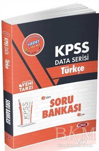 Data Yayınları 2019 KPSS Data Serisi Türkçe Soru Bankası - Data Yayınları