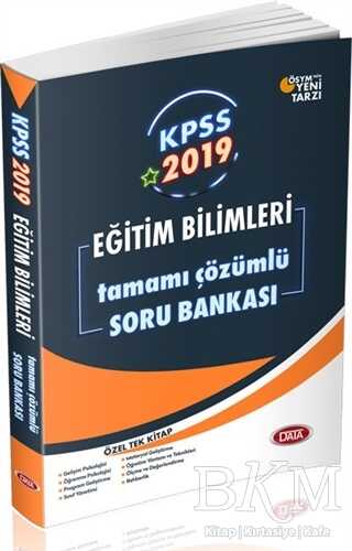 Data Yayınları KPSS Eğitim Bilimleri Tamamı Çözümlü Soru Bankası - Data Yayınları