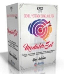 Lider Yayınları 2019 KPSS Genel Yetenek Genel Kültür Konu Anlatımlı Modüler Set 7 Kitap Takım - Lider Yayınları