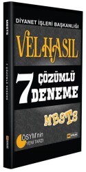 2019 MBSTS Velhasıl Tamamı Çözümlü 7 Deneme Sınavı - DDY Yayınları