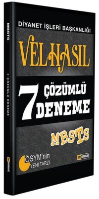 2019 MBSTS Velhasıl Tamamı Çözümlü 7 Deneme Sınavı - 1