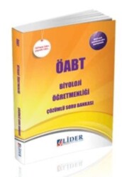 Lider Yayınları ÖABT Biyoloji Öğretmenliği Çözümlü Soru Bankası - Lider Yayınları