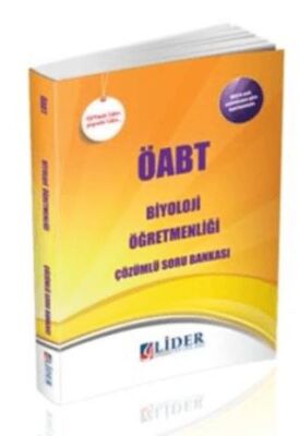 Lider Yayınları ÖABT Biyoloji Öğretmenliği Çözümlü Soru Bankası - 1