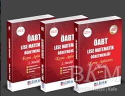 Lider Yayınları 2018 ÖABT Lise Matematik Öğretmenliği Konu Anlatımlı Set - Lider Yayınları