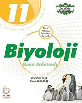 Palme 11. Sınıf Biyoloji Konu Anlatımlı kapağı