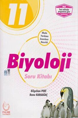 Palme 11. Sınıf Biyoloji Soru Kitabı kapağı