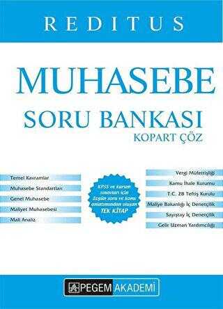Pegem Akademi Yayıncılık 2019 Reditus Muhasebe Kopart Çöz Soru Bankası - Pegem Akademi Yayıncılık